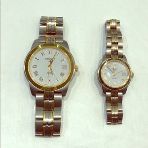 His and Hers Tissot Watches (pair)
